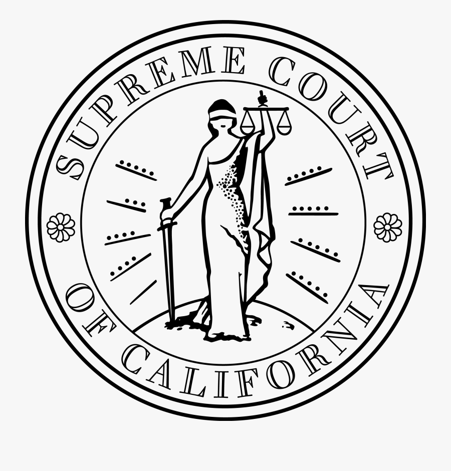 Supremecourtseal2013 Websmall - Ca Supreme Court, Transparent Clipart
