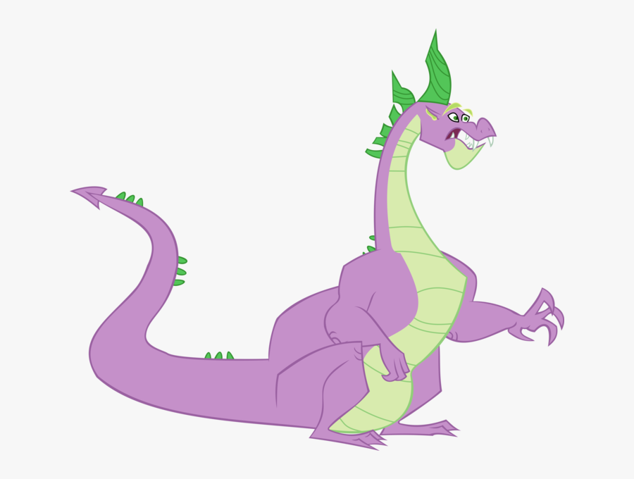 Mlp Spikezilla, Transparent Clipart