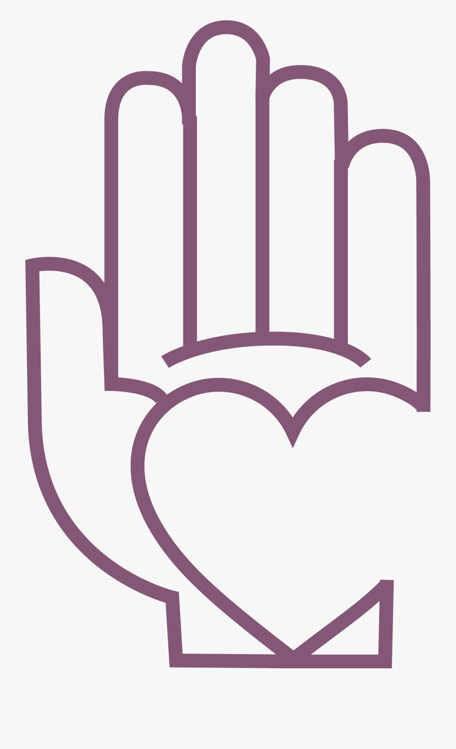 Board And Staff Mommies - Raise Your Hand Sign, Transparent Clipart