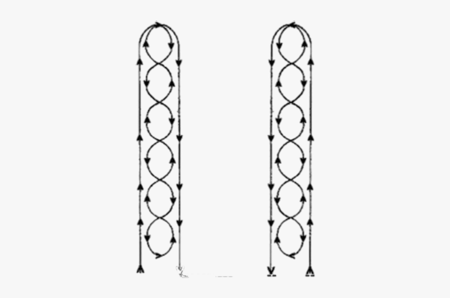 Horse Pole Bending Barrel Racing France - 4 H Pole Bending Pattern, Transparent Clipart