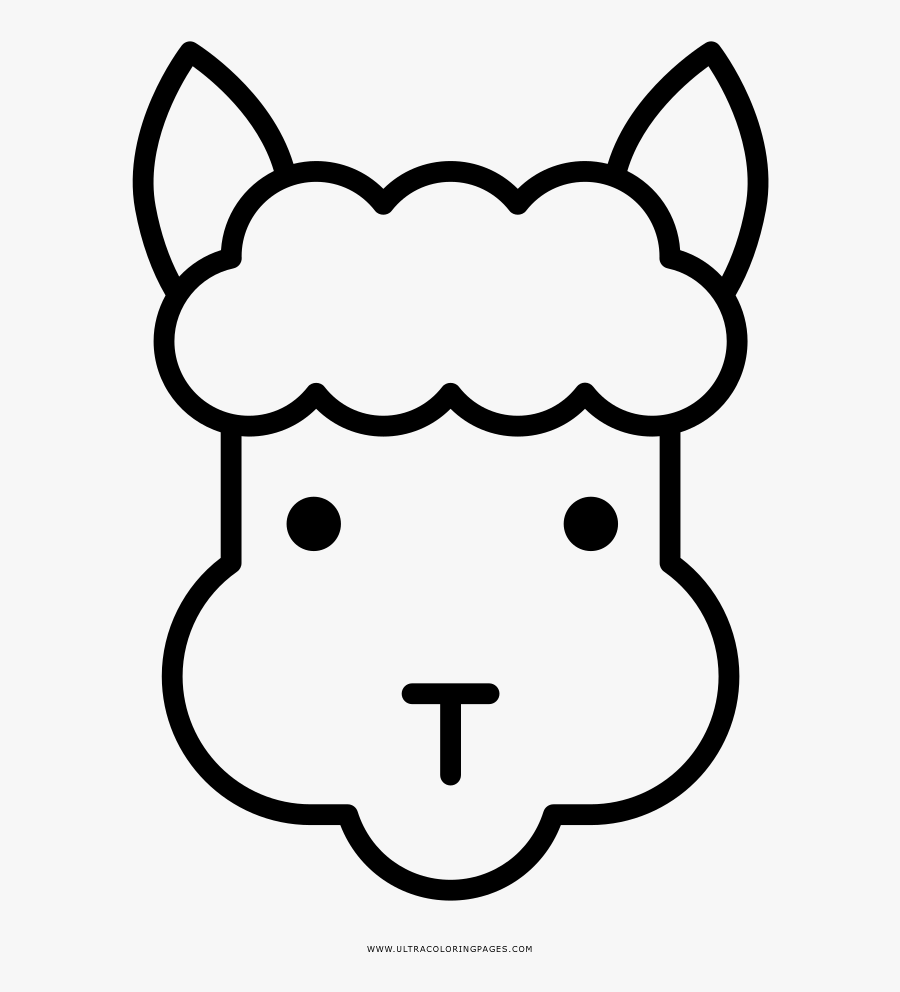 Alpaca Coloring Page Ultra Pages Cute Kawaii Phenomenal - Kawaii Cute Disegni, Transparent Clipart