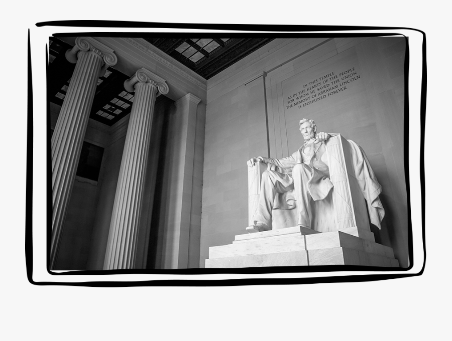 Lincoln Memorial, Transparent Clipart