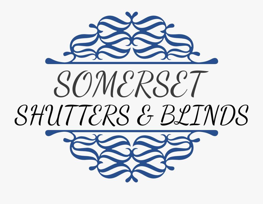Somerset Shutters And Blinds - Calligraphy, Transparent Clipart