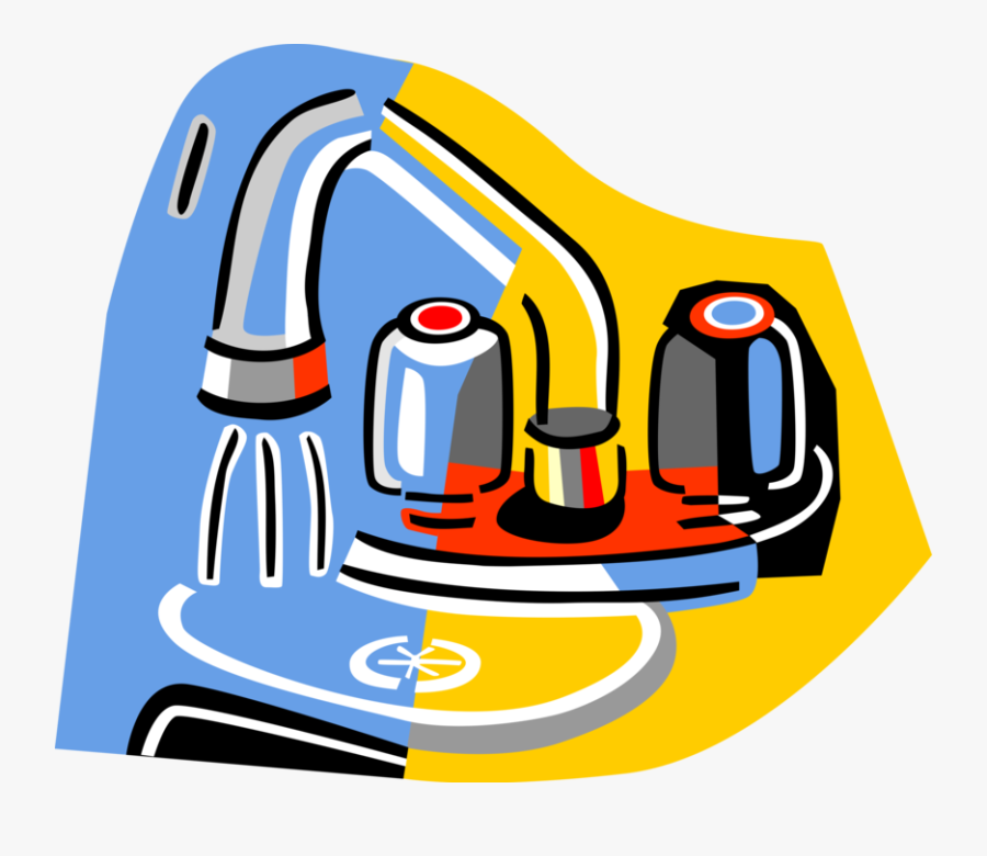 Transparent Water Faucet Running Clipart, Transparent Clipart