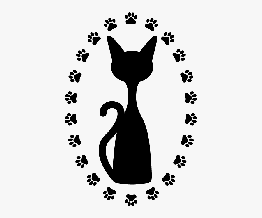 Bulldog Greyhound Cat Puppy Kitten - Clip Art Cat Paw, Transparent Clipart