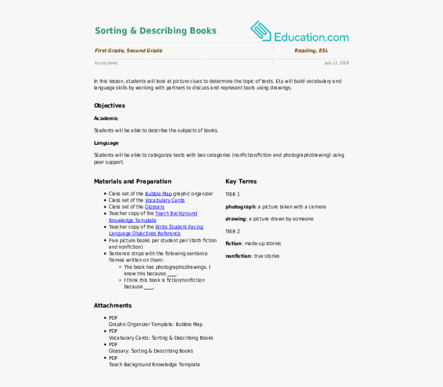 Lesson Plan Sst Class 4 , Transparent Cartoons - Lesson Plan About Fiction And Non Fiction, Transparent Clipart