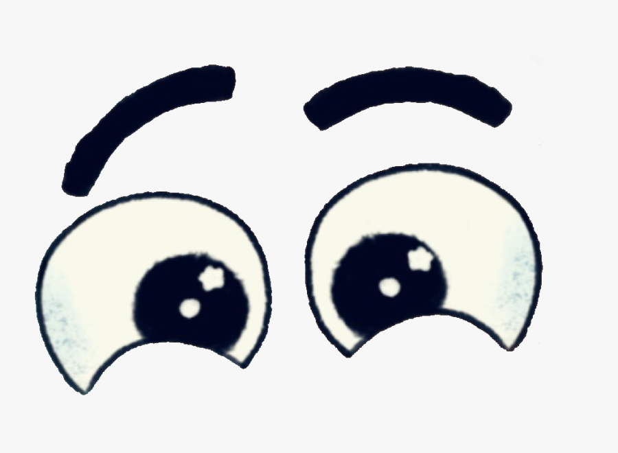 #sleepy #eyes #cartooneffect #cartoonized #cartooneyes, Transparent Clipart