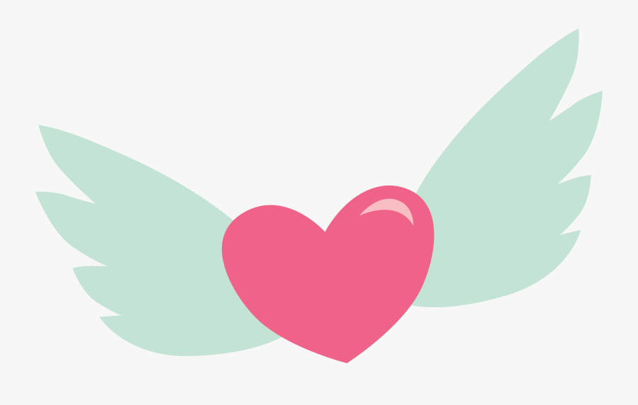 Heart With Wings Svg Cut File - Imagen De Aguila Caricatura Png, Transparent Clipart