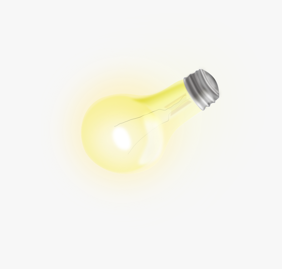 Transparent Light Bulb Png - Compact Fluorescent Lamp, Transparent Clipart