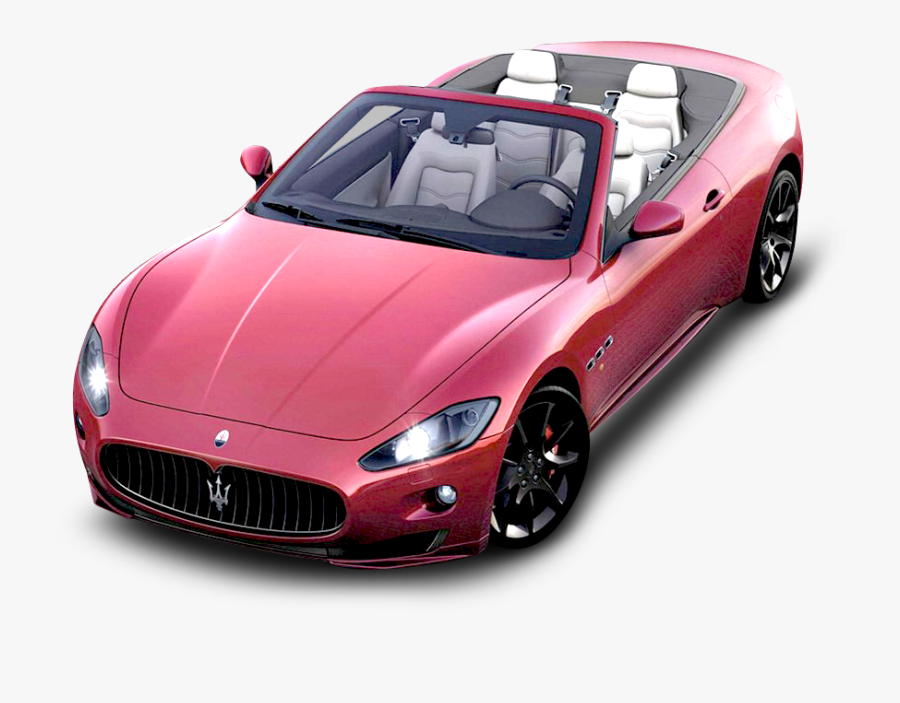 Cars Transparent Pink - Maserati Grancabrio Sport, Transparent Clipart