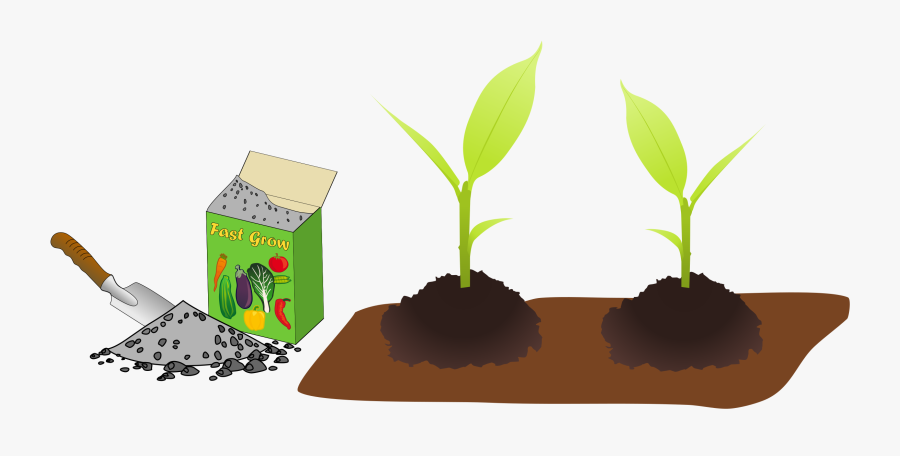 Shovel Clipart Horticulture - Fertilize The Plants Clipart, Transparent Clipart