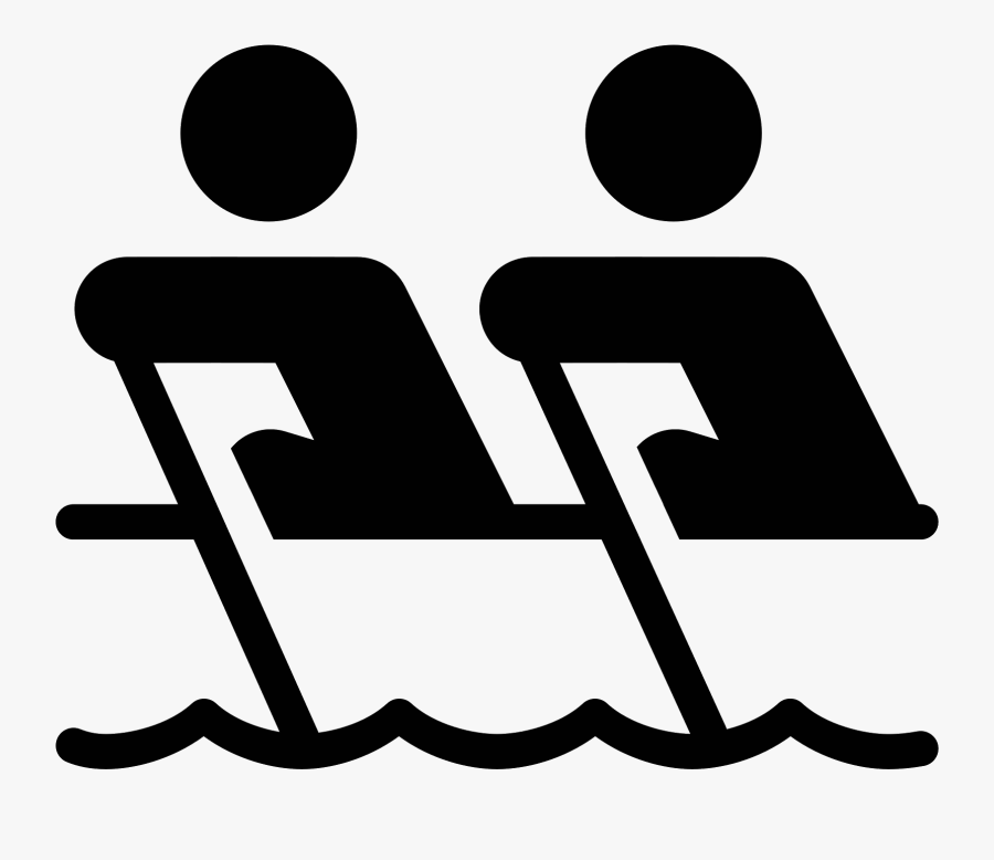 Rowing Boat Icons, Transparent Clipart