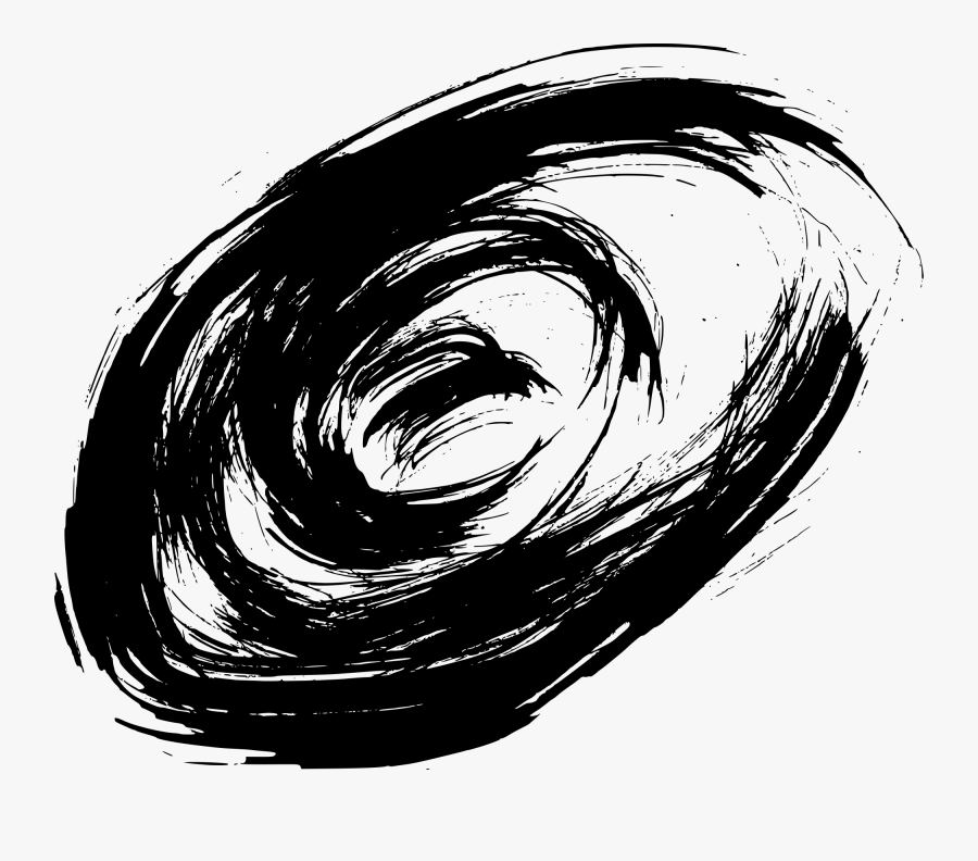 And - Paint Spiral Png, Transparent Clipart