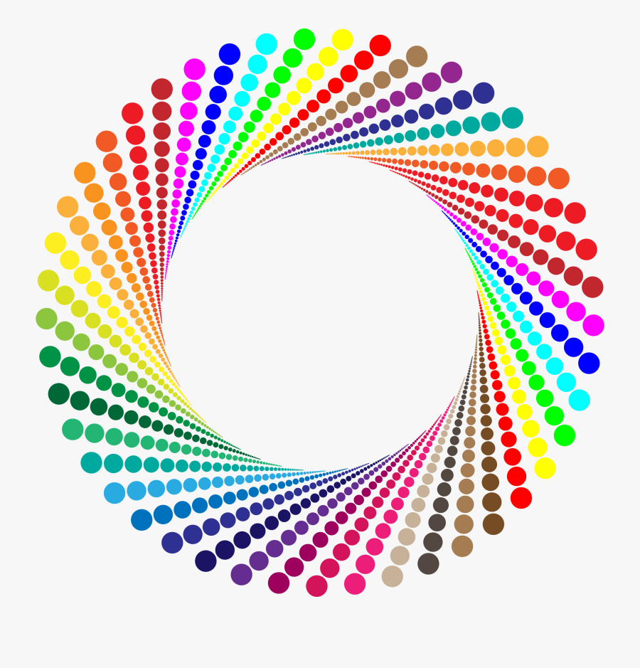 Film Clipart Colorful - Colorful Circle Png, Transparent Clipart
