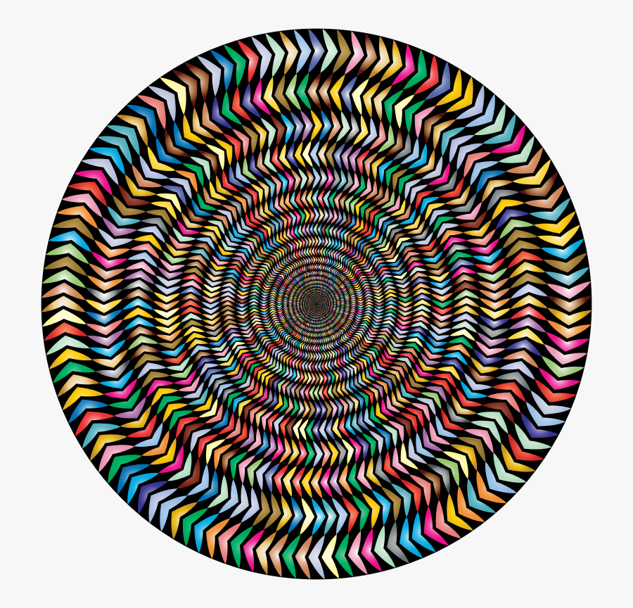 Abstract Vortex 77 Prismatic - Mandala Amor E Paz, Transparent Clipart