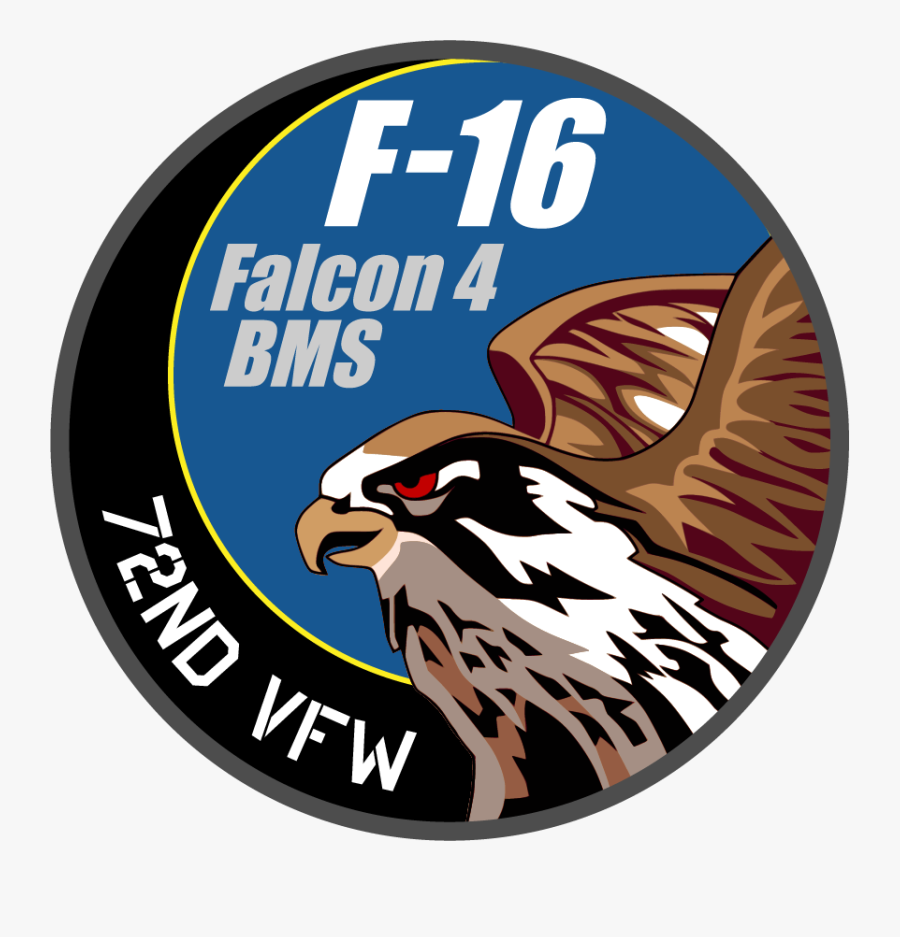 F 16 Fighting Falcons Logo, Transparent Clipart