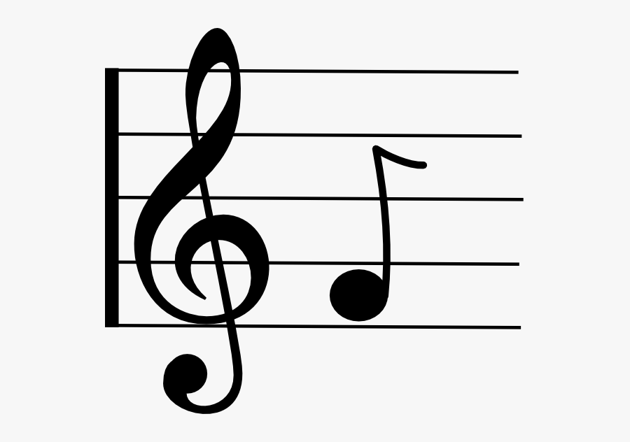 Musical Staff Png, Transparent Clipart