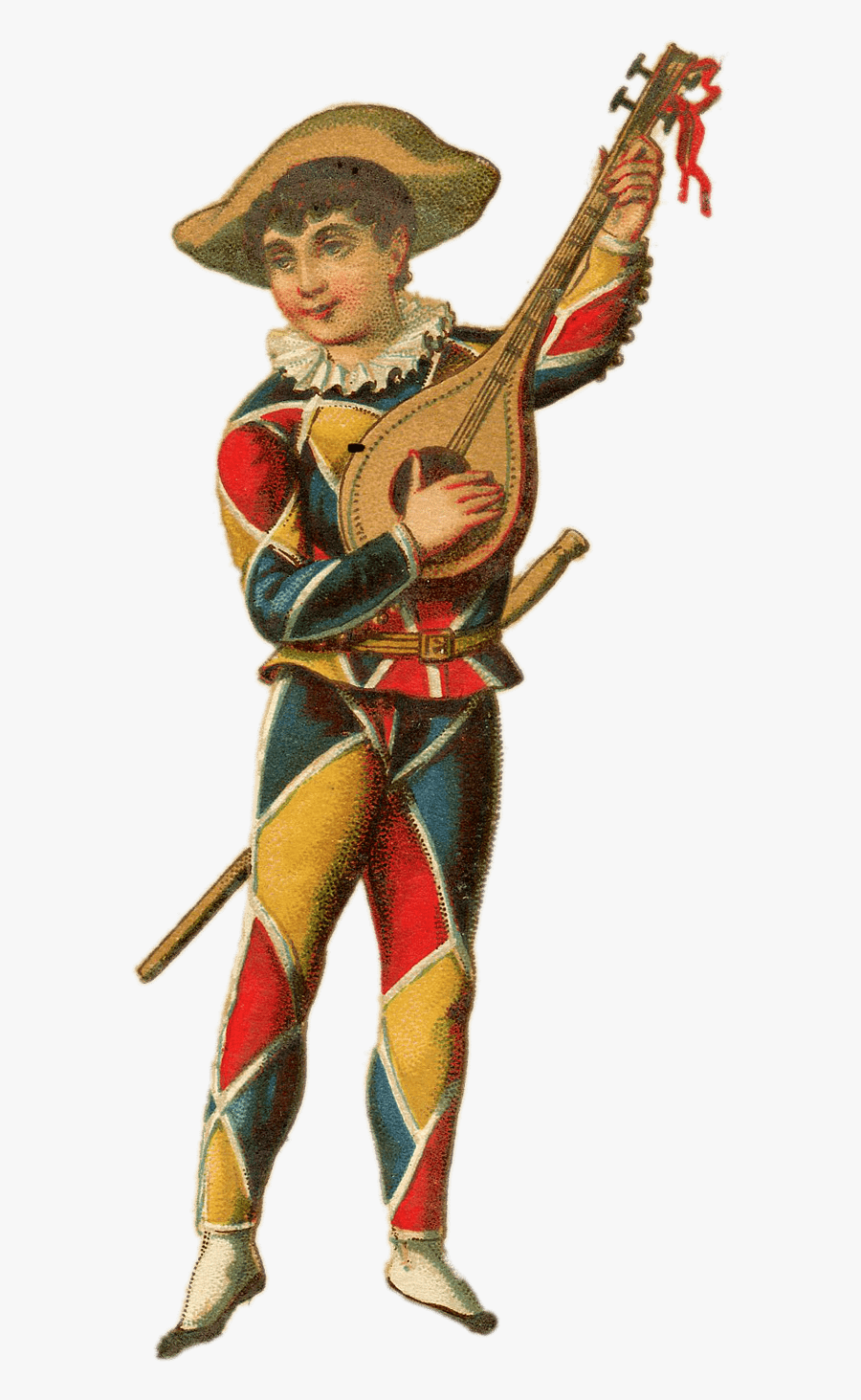 Harlequin Drawing - Figuras De Indio, Transparent Clipart