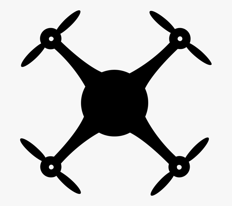 Drone, Quadcopter Png - Clip Art Drone Png, Transparent Clipart
