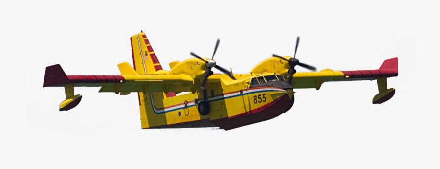 Forest Fire Fighting Aircraft, Transparent Clipart