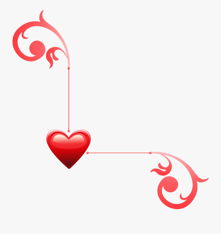 Heart Decor Png Picture - Love Symbol Picsart Pngs, Transparent Clipart