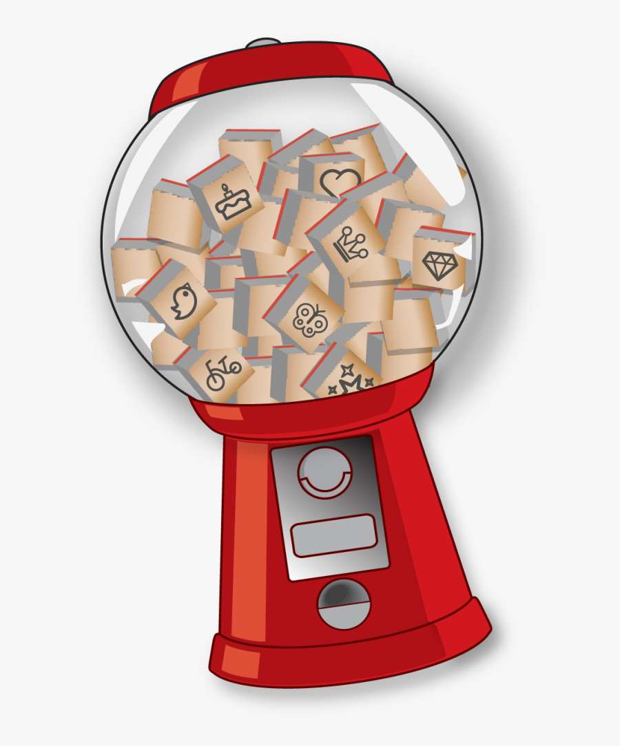 Gummachine, Transparent Clipart