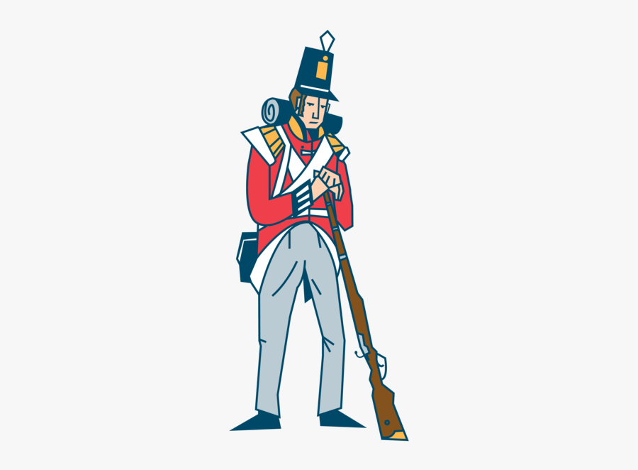 Thumb Image - British Red Coat Clipart, Transparent Clipart