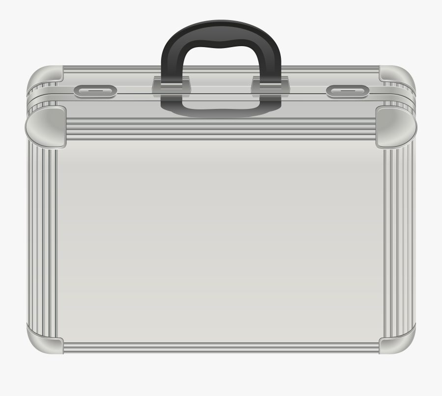 Briefcase Transparent Silver - Case Clipart Png, Transparent Clipart