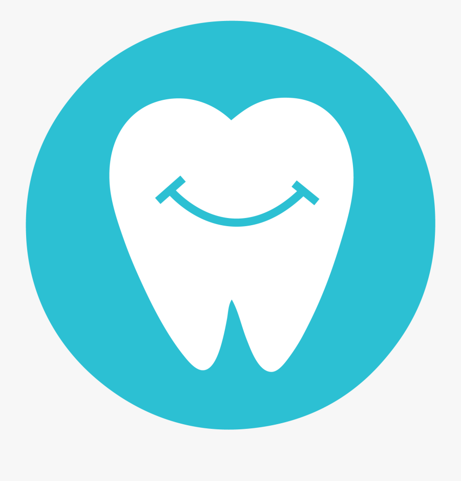 Teeth Logo Png - Contact Info Icon Blue, Transparent Clipart