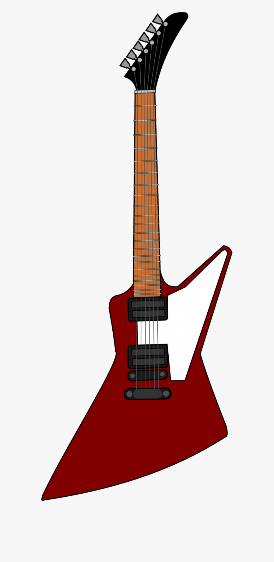 Electric Guitar Clipart, Transparent Clipart