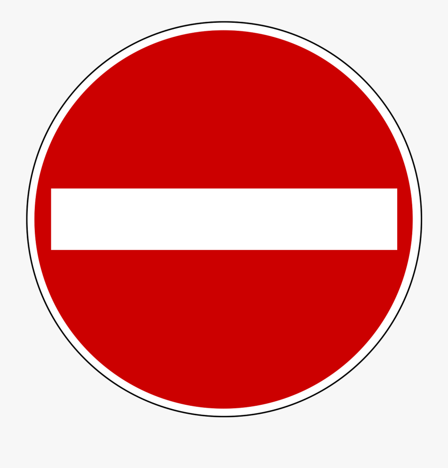 12 Free Traffic Signs Cliparts That You Can Download - Canada Do Not Enter Sign, Transparent Clipart