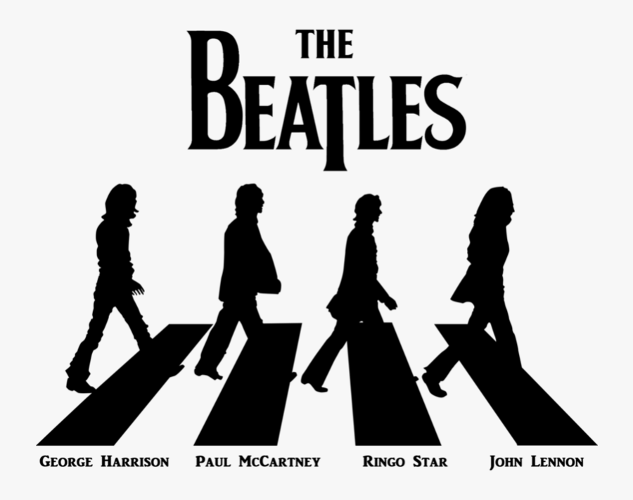 The Beatles Png Pluspng - Abbey Road Beatles Logo, Transparent Clipart