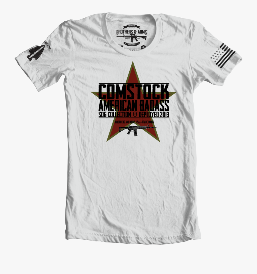 American Star Png -comstock Star - Murphy's Stout Shirt, Transparent Clipart