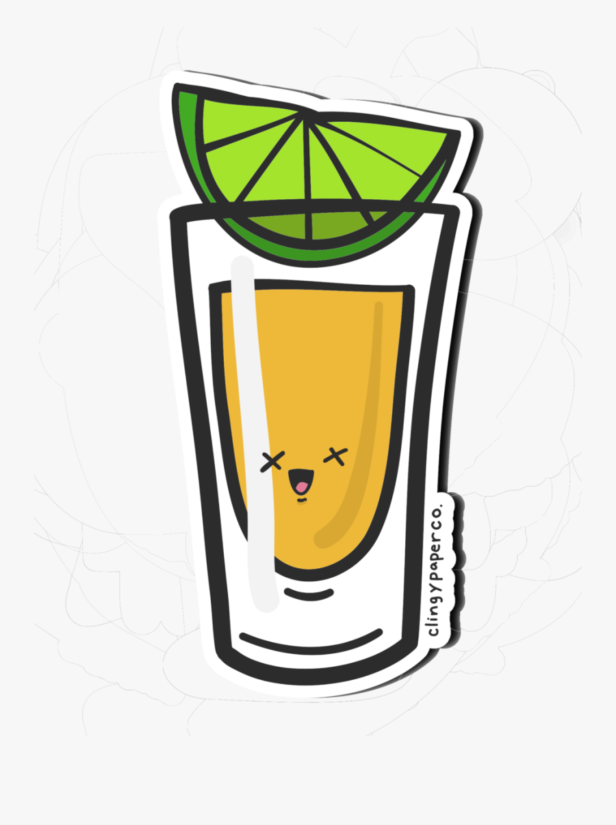 Tequila Shot Sticker , Transparent Cartoons - Tequila Shot Png, Transparent Clipart