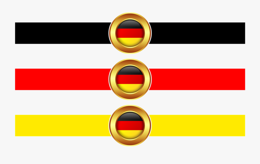 Germany, Banner, For Design, Computer Graphics - Circle, Transparent Clipart