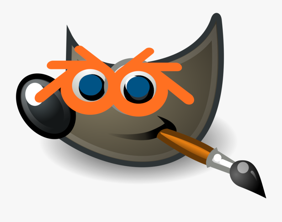 I Prefer Blimp - Gimp Logo Png, Transparent Clipart