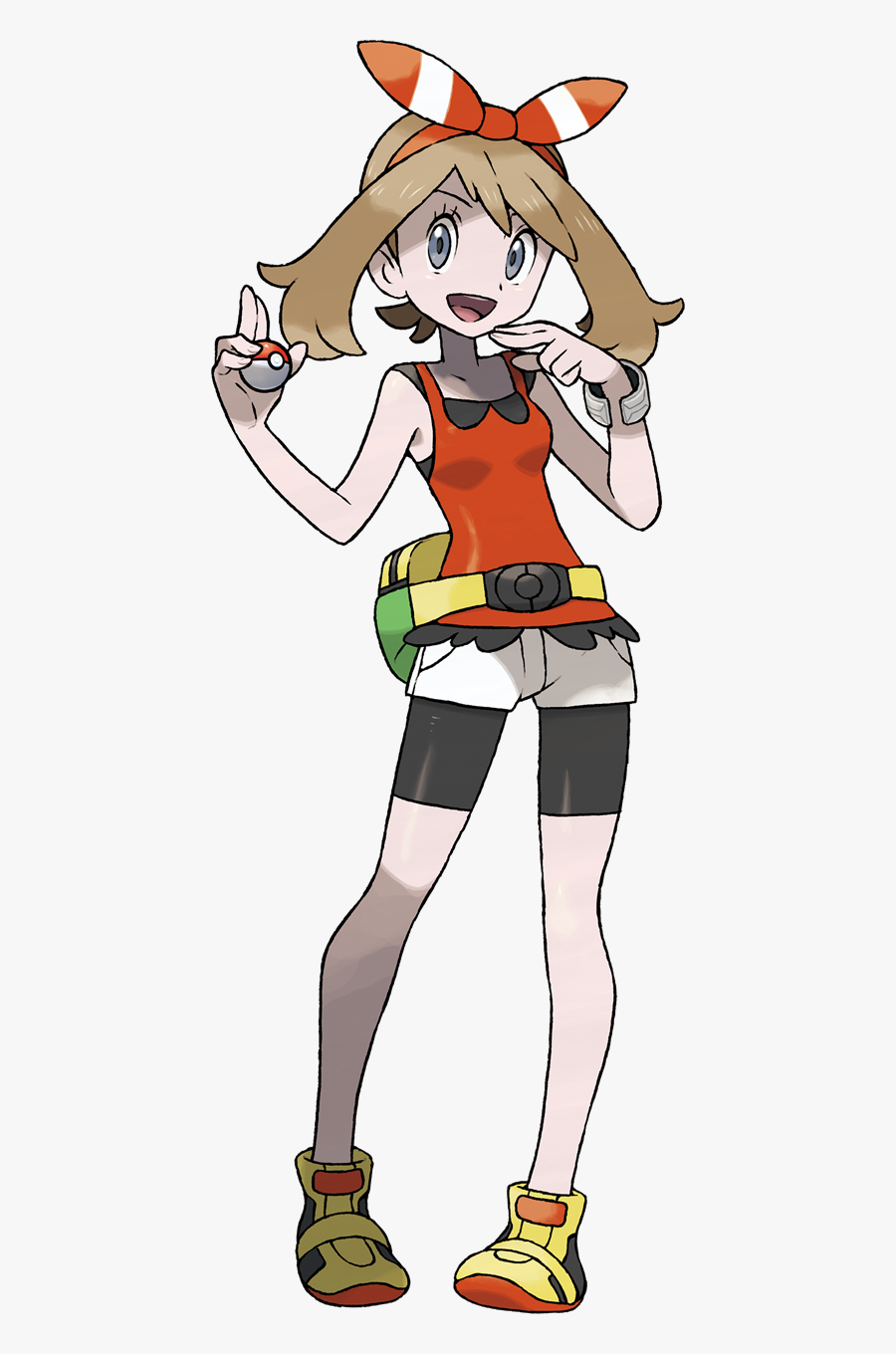 May Pok Mon Trainer - Pokemon Oras May Brendan, Transparent Clipart