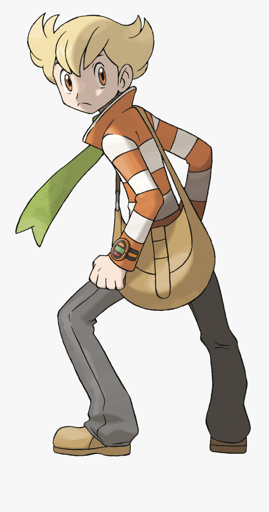 Barry Game Bulbapedia The Community Driven Pok Ⓒ - Pokemon Trainer Barry, Transparent Clipart