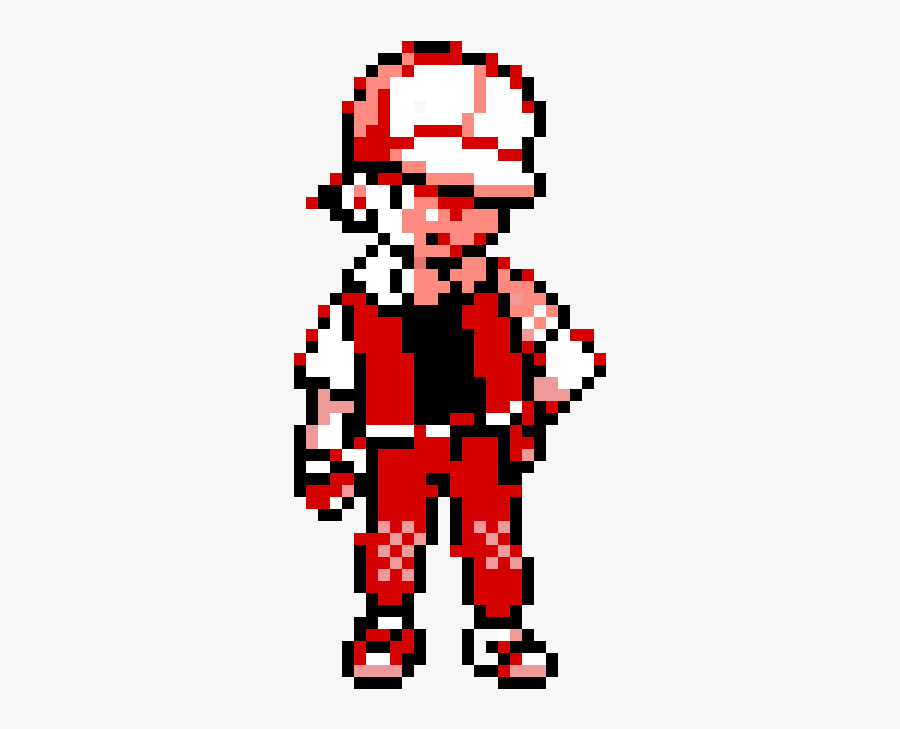 Pokemon Red 8 Bit, Transparent Clipart