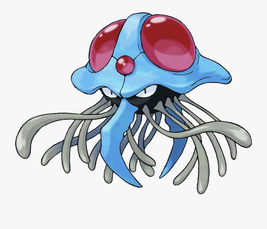 Tentacool Pokemon, Transparent Clipart