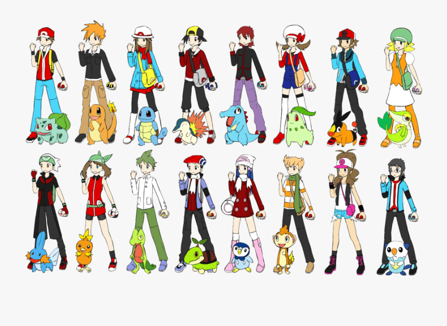 Easy Pokemon Trainer Costumes, Transparent Clipart