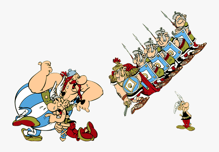 Asterix Obelix Rire, Transparent Clipart