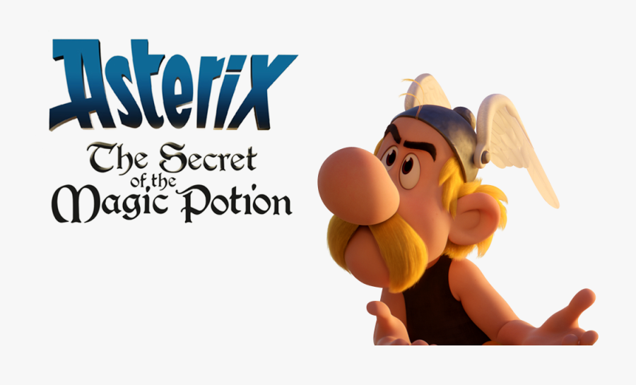 Transparent Magic Potions Clipart - Asterix The Secret Of The Magic Potion Logo Png, Transparent Clipart