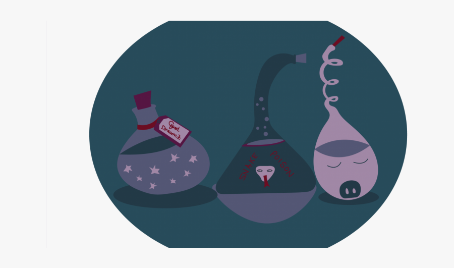 Magic Potions - Illustration, Transparent Clipart