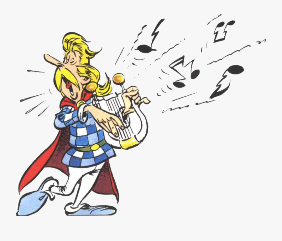 Transparent Asterix Png - Asterix And Obelix Cacofonix, Transparent Clipart