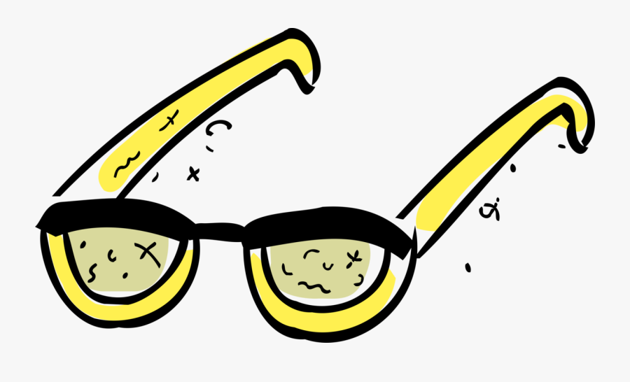 Vector Illustration Of Reading Glasses And Eyeglasses, Transparent Clipart