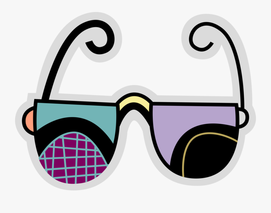 Vector Illustration Of Reading Glasses Eyeglasses To, Transparent Clipart