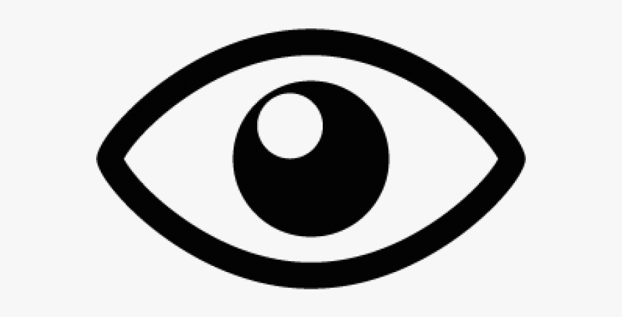 White Eyes Silhouette Png, Transparent Clipart
