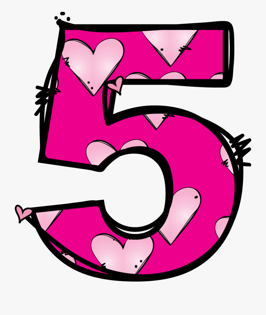 Number 5 Clipart, Transparent Clipart