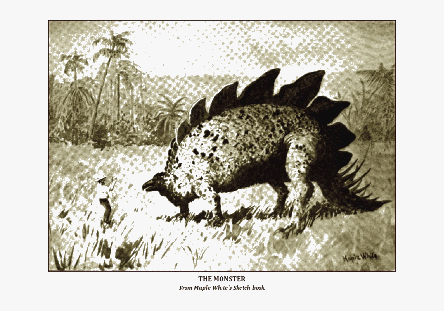 Illustration - Arthur Conan Doyle The Lost World First Edition, Transparent Clipart